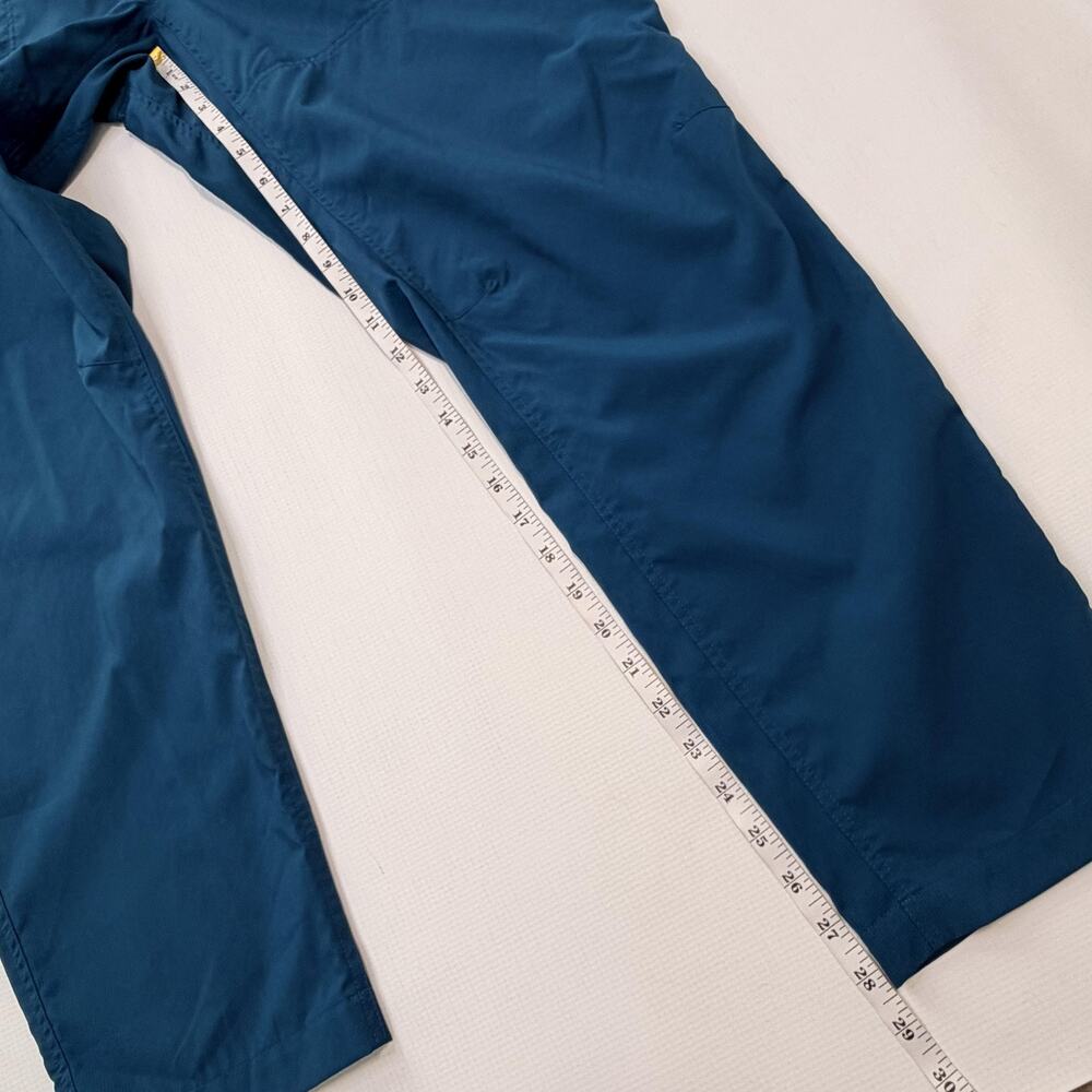 Mountain Hardwear Pants Womens Large Blue Hiking Elastic Waist Ankle Travel - Picture 3 of 12